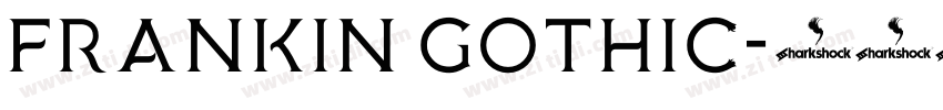 Frankin Gothic字体转换